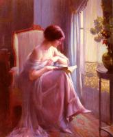 Delphin Enjolras - Young Woman Reading By A Window